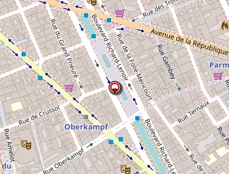 Carte de Pressing 32 à Paris