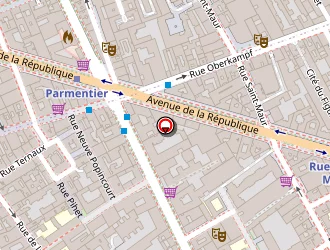 Carte de Seti à Paris