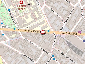 Carte de Hitac Airsoft Paris à Paris