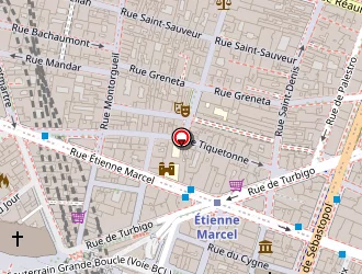 Carte de Dahan Brigitte à Paris