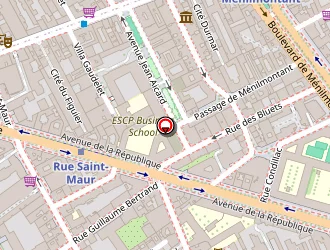 Carte de Sensito Films à Paris