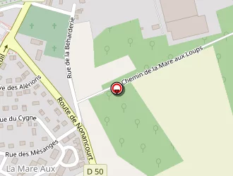 Carte de Eure Lasam à Damville