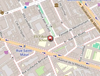 Carte de Garnier Julian à Paris