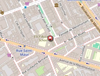 Carte de Ethik A à Paris