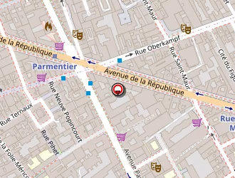 Carte de Mobil Shop à Paris