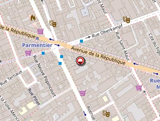 Carte de Docks De Paris (les) à Paris