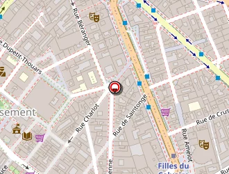 Carte de Le Carreau Du Temple à Paris