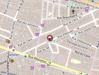 Carte de Le Loup Blanc à Paris