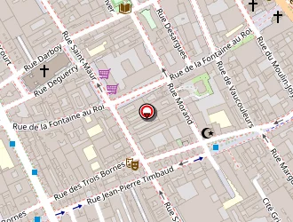 Carte de Le Repaire De Bacchus à Paris