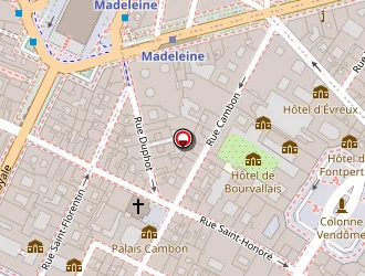 Carte de Detaram à Paris