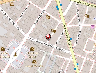 Carte de Kacius à Paris