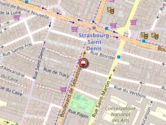 Carte de Rb Leblanc à Paris