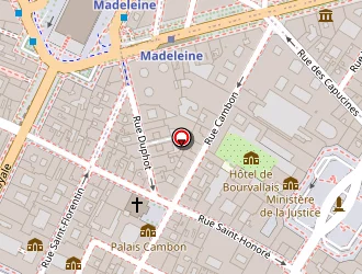 Carte de Bar 228 à Paris