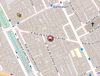 Carte de Athlétique Planète à Paris