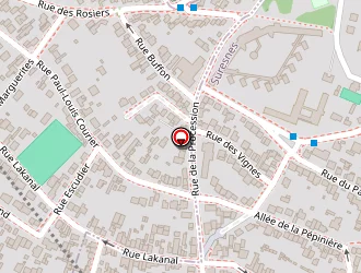 Carte de Montpert Alexandra à Suresnes