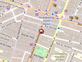 Carte de Guetta Fortunée à Paris