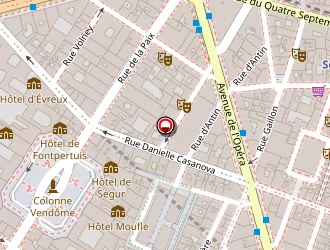 Carte de Egotabaco Opera à Paris