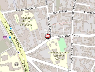 Carte de Le Boudoir à Montreuil