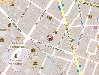 Carte de Bricard Charles à Paris