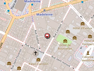 Carte de Pai Partners à Paris