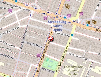 Carte de Gif Holding à Paris