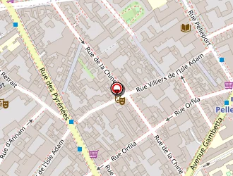 Carte de Planet Sushi à Paris