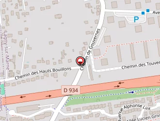 Carte de Euromatex Diffusion 2000 à Gouvernes