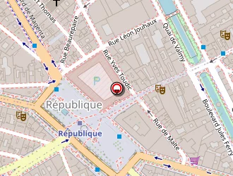 Carte de Le Marais Hôme à Paris