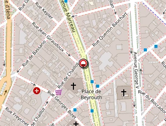 Carte de Autichamp Charles (de Beaumont) à Paris