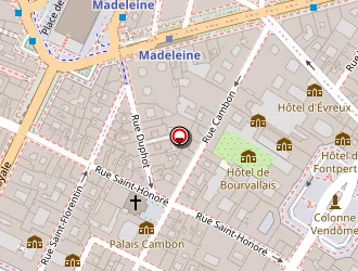 Carte de Yvonne Leon à Paris