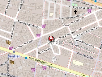 Carte de Amocer à Paris