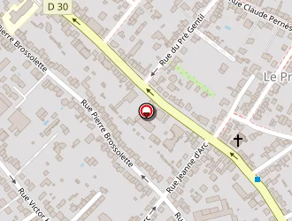 Carte de Groupe Scolaire Jean Moulin à Rosny-sous-bois