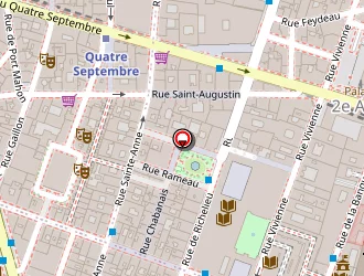 Carte de Hôtel Thérèse à Paris