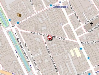 Carte de Calme Sandra à Paris