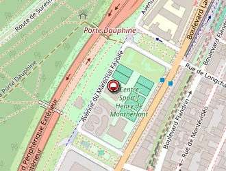 Carte de Sdc Bld Flandrin Co à Paris