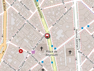 Carte de Sandrine Dahan à Paris