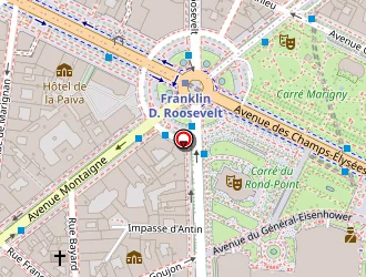 Carte de Artemis à Paris