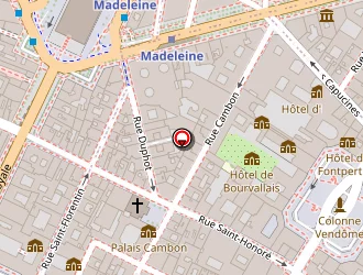 Carte de Bardinon Pierre à Paris