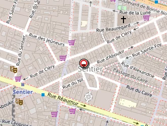 Carte de Gas Bijoux à Paris