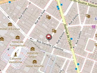 Carte de Lydia Courteille à Paris