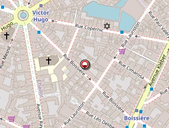 Carte de Hôtel Floride Etoile à Paris