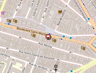 Carte de Martin K à Paris