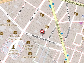 Carte de Cosmos Tourama Globus à Paris