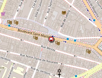 Carte de As Direct à Paris