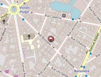 Carte de Atelier Saint Didier à Paris