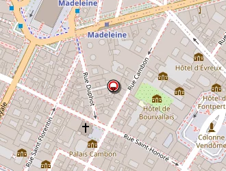 Carte de De Grisogono à Paris