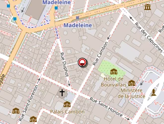 Carte de Dary's à Paris