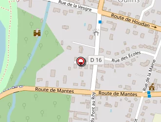 Carte de Vannier Eric à Oulins