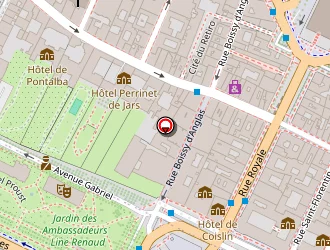 Carte de La Maison Lejaby à Paris