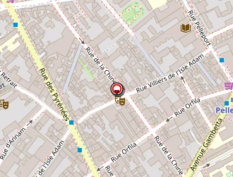 Carte de Deezigne à Paris